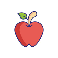 Apple vector icon