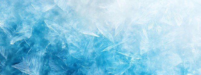 acks. Winter seasonal background, mock up, flat lay, ice texture