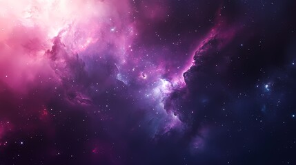 Obraz premium Digital technology cosmic particle star Sea illustration poster background