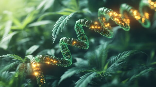 DNA-based herbal plans, personalized supplement layout with DNA insights