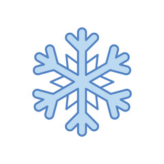 Snowflake vector icon