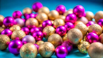 Bright colorful Christmas festive background.