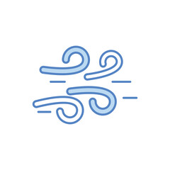 Wind vector icon