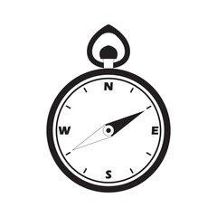 compass isolated on white