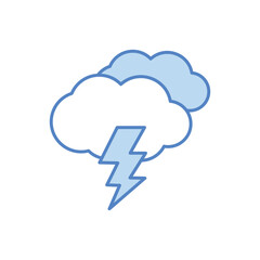 Thunder  vector icon