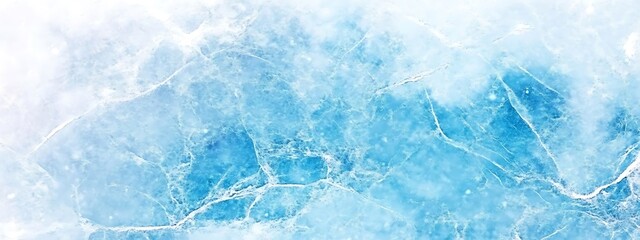 Fototapeta premium acks. Winter seasonal background, mock up, flat lay, ice texture