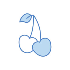 Cherries  vector icon