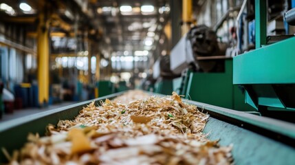 Zero-waste manufacturing process, eco-friendly production line