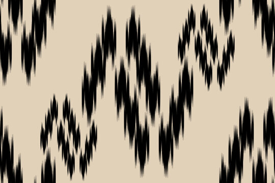 Ethnic abstract ikat art. Aztec ornament print. geometric ethnic pattern seamless color oriental. Design for background, curtain, carpet, wallpaper, clothing, wrapping, Batik, and vector illustration.