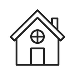 House Icon vector image. Suitable for use on web apps, mobile apps, and print media.