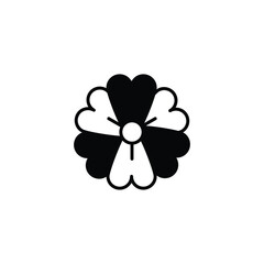 Flower vector icon