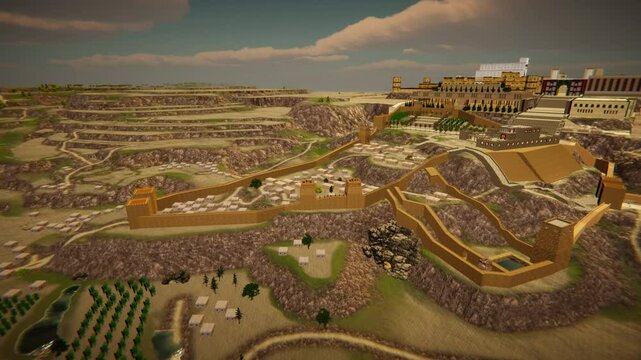 Solomon's Jerusalem with the Temple