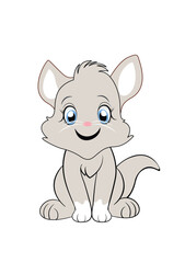 Fototapeta premium Cat cartoon
