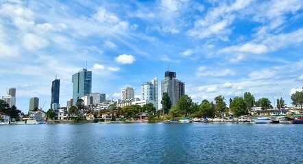 Obraz premium Skyline Wien