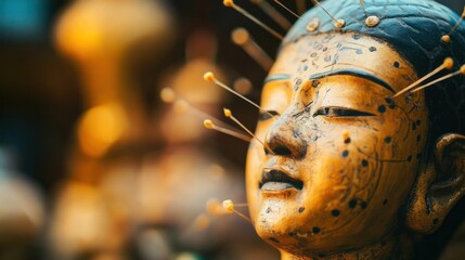 Traditional Chinese Medicine (TCM) acupuncture, ancient healing practices