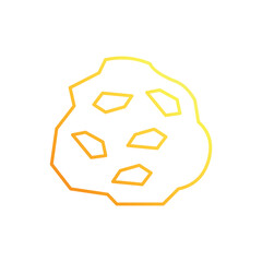 Rock vector icon
