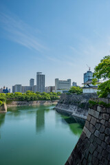 大阪城公園南外堀　大阪府大阪市
