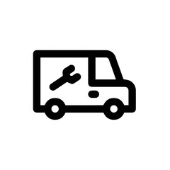 Truck icon symbol vector illustration
