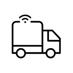 Truck icon symbol vector illustration
