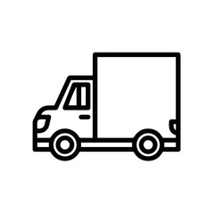 Truck icon symbol vector illustration
