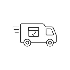 Truck icon symbol vector illustration
