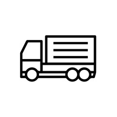 Truck icon symbol vector illustration
