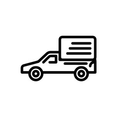 Truck icon symbol vector illustration
