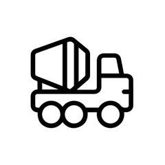 Truck icon symbol vector illustration
