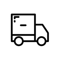 Truck icon symbol vector illustration
