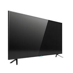 A Modern flat-screen TV  png isolated on transparent background