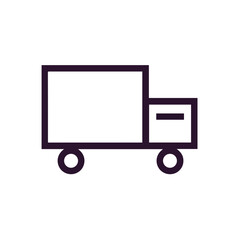 Truck icon symbol vector illustration
