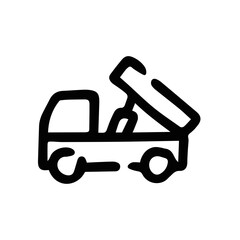 Truck icon symbol vector illustration
