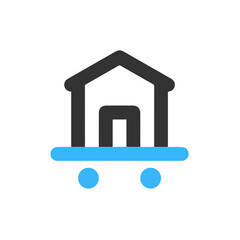 Truck icon symbol vector illustration
