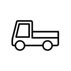 Truck icon symbol vector illustration
