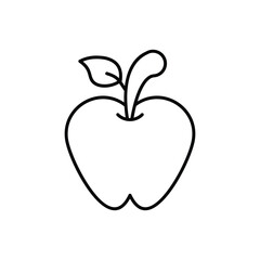 Apple vector icon