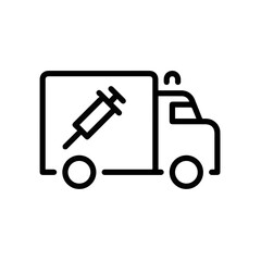 Truck icon symbol vector illustration
