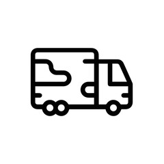 Truck icon symbol vector illustration
