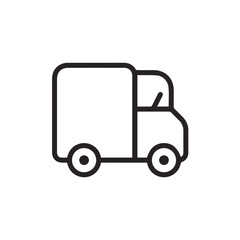 Truck icon symbol vector illustration

