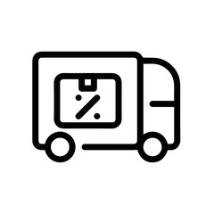 Truck icon symbol vector illustration
