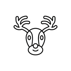 Deer vector icon