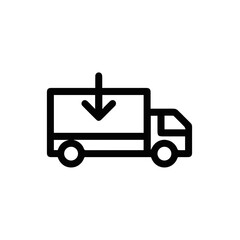 Truck icon symbol vector illustration
