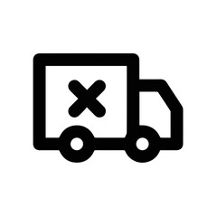 Truck icon symbol vector illustration
