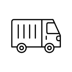 Truck icon symbol vector illustration
