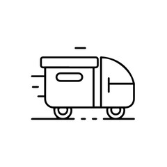 Truck icon symbol vector illustration
