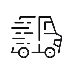 Truck icon symbol vector illustration
