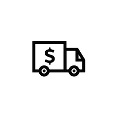 Truck icon symbol vector illustration
