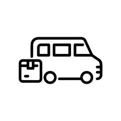 Truck icon symbol vector illustration
