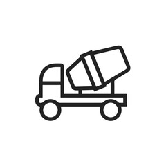 Truck icon symbol vector illustration
