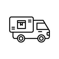 Truck icon symbol vector illustration
