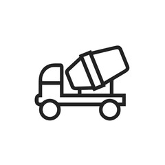 Truck icon symbol vector illustration
